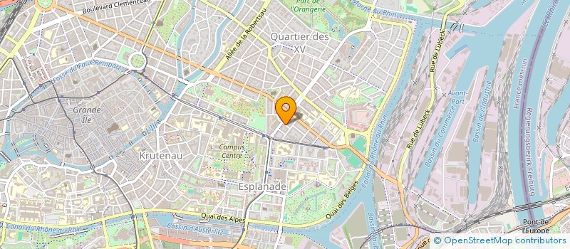 localisation de l'entreprise SOCIETE CIVILE AW  STRASBOURG