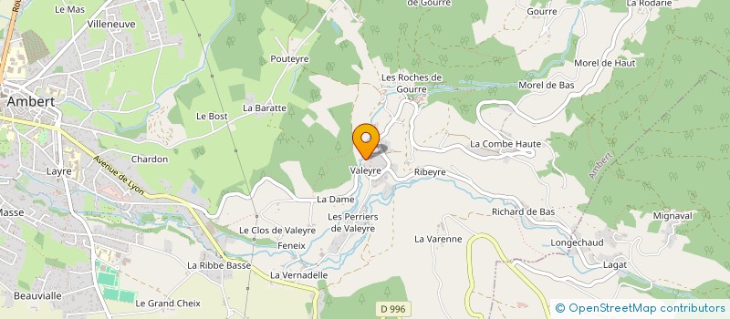 localisation de l'entreprise SOCIETE CIVILE AWANAH  AMBERT