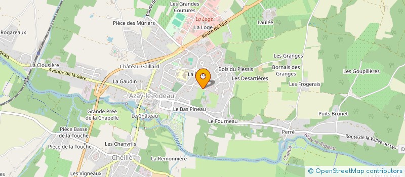 localisation de l'entreprise SOCIETE CIVILE AZAY GAMBETTA à AZAY-LE-RIDEAU