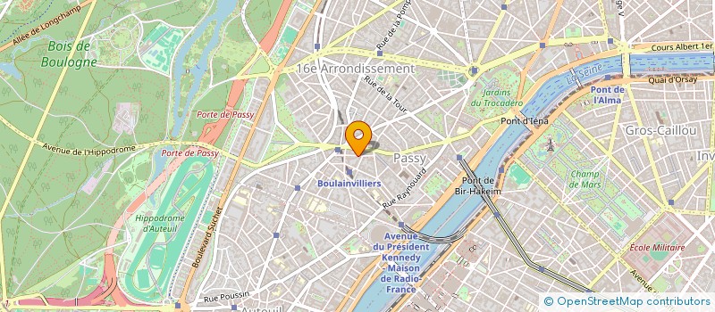 localisation de l'entreprise SOCIETE CIVILE B.B.L. à PARIS