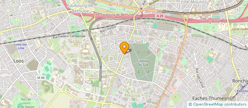 localisation de l'entreprise SOCIETE CIVILE  B.C à LILLE
