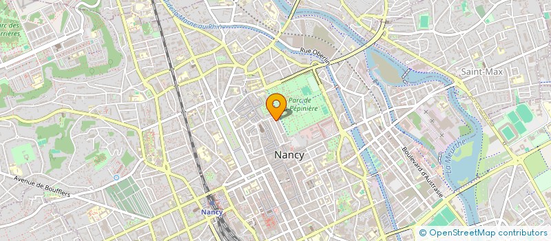 localisation de l'entreprise SOCIETE CIVILE BACK CACLIN  NANCY