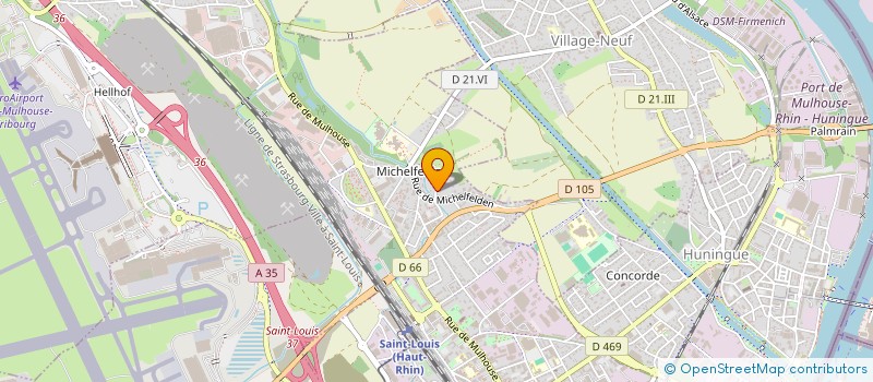 localisation de l'entreprise SOCIETE CIVILE BARBANEGRE  SAINT-LOUIS