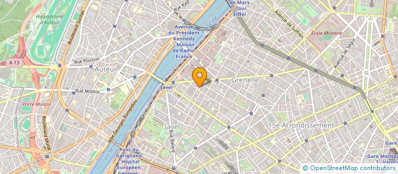 localisation de l'entreprise SOCIETE CIVILE BARRET TANANT  PARIS