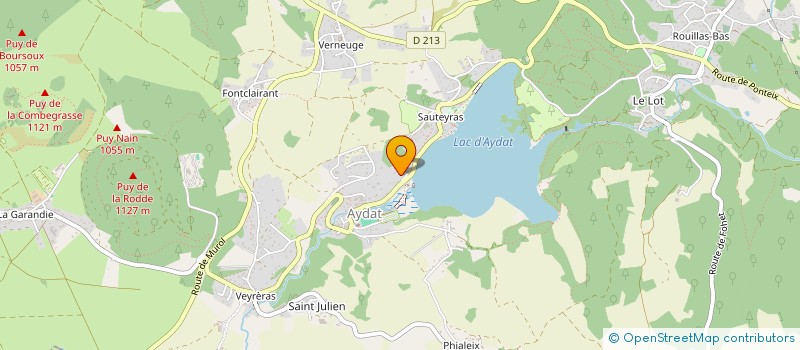 localisation de l'entreprise SOCIETE CIVILE BEAN EN ABREGE SC BEAN  AYDAT