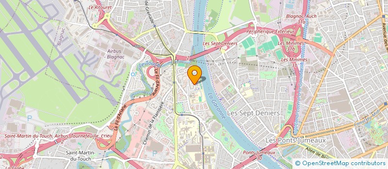 localisation de l'entreprise SOCIETE CIVILE BEAUBIAT à TOULOUSE