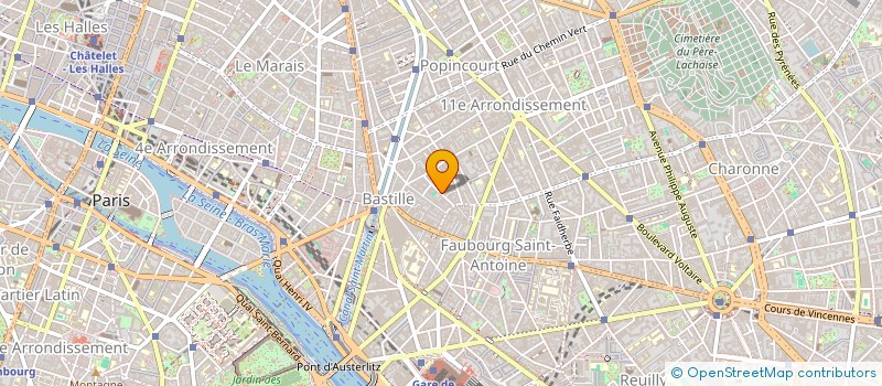 localisation de l'entreprise SOCIETE CIVILE BEAUMONT BROTO  PARIS