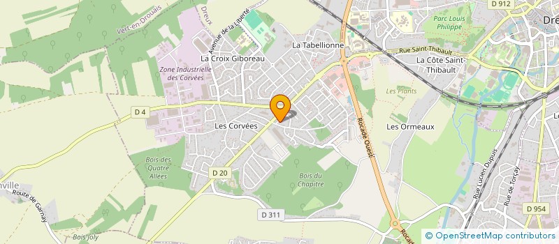 localisation de l'entreprise SOCIETE CIVILE BEKLAR à VERNOUILLET