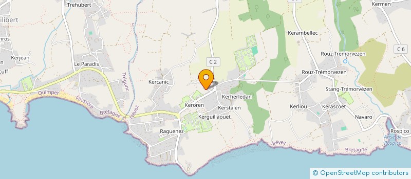 localisation de l'entreprise SOCIETE CIVILE BELIME  NEVEZ