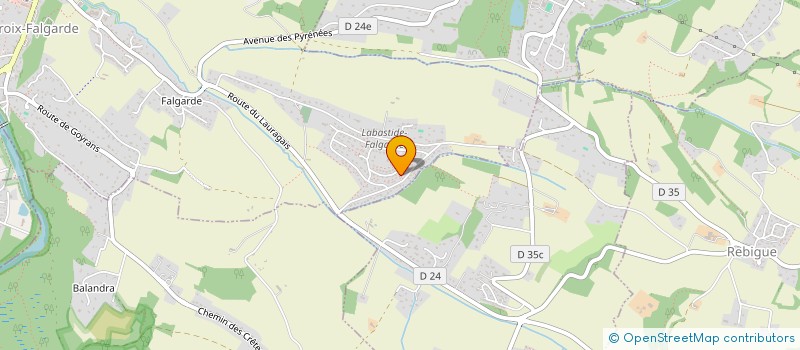 localisation de l'entreprise SOCIETE CIVILE BELLE PAULE  ROQUES-SUR-GARONNE