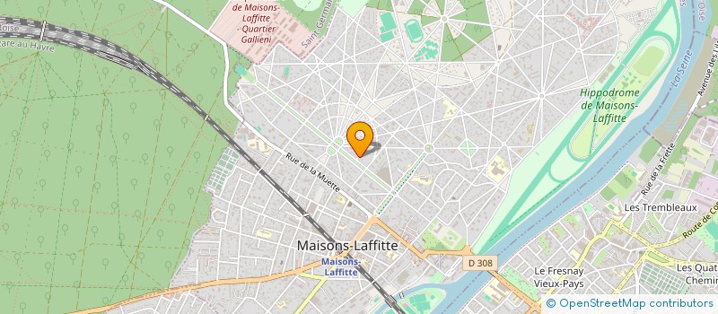 localisation de l'entreprise SOCIETE CIVILE BERAR à MAISONS-LAFFITTE