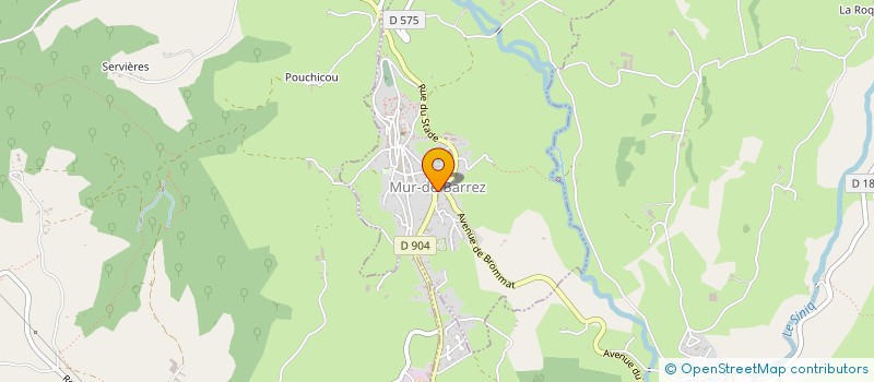 localisation de l'entreprise SOCIETE CIVILE BERMOND BIGOT  MUR-DE-BARREZ