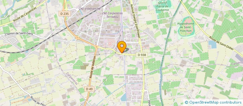 localisation de l'entreprise SOCIETE CIVILE BERMUDA  CARPENTRAS