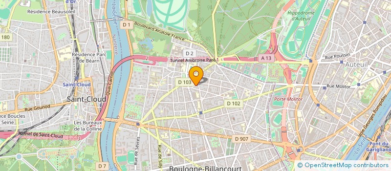 localisation de l'entreprise SOCIETE CIVILE BERREBBI à BOULOGNE-BILLANCOURT
