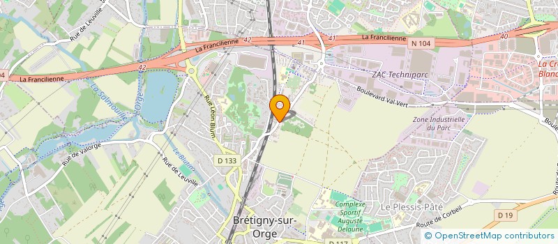 localisation de l'entreprise SOCIETE CIVILE BERSODEL à BRETIGNY-SUR-ORGE