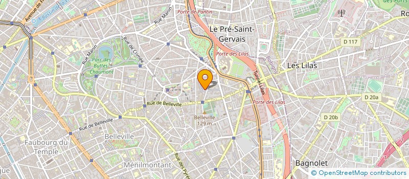 localisation de l'entreprise SOCIETE CIVILE BEYA BIS  PARIS