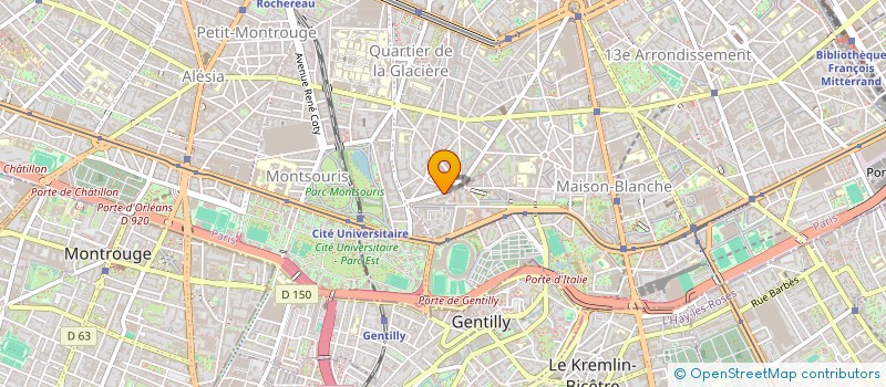 localisation de l'entreprise SOCIETE CIVILE BILCAM  PARIS
