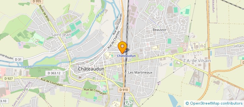 localisation de l'entreprise SOCIETE CIVILE BILLARD & CO à CHATEAUDUN