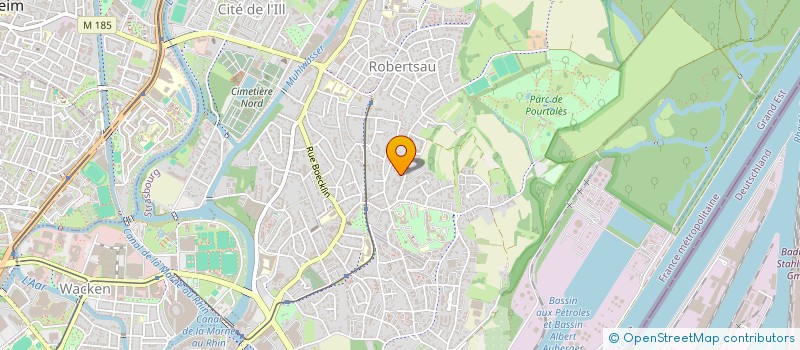 localisation de l'entreprise SOCIETE CIVILE BIMOL  STRASBOURG