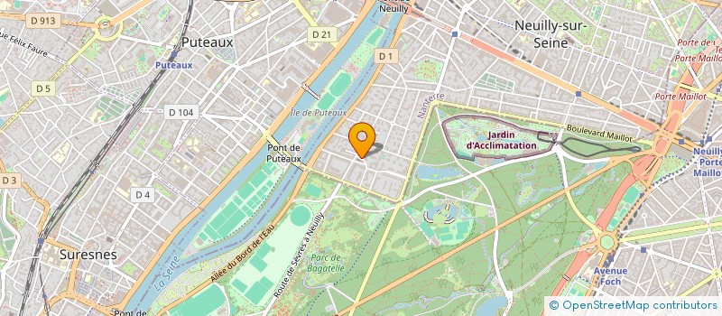 localisation de l'entreprise SOCIETE CIVILE BL à NEUILLY-SUR-SEINE