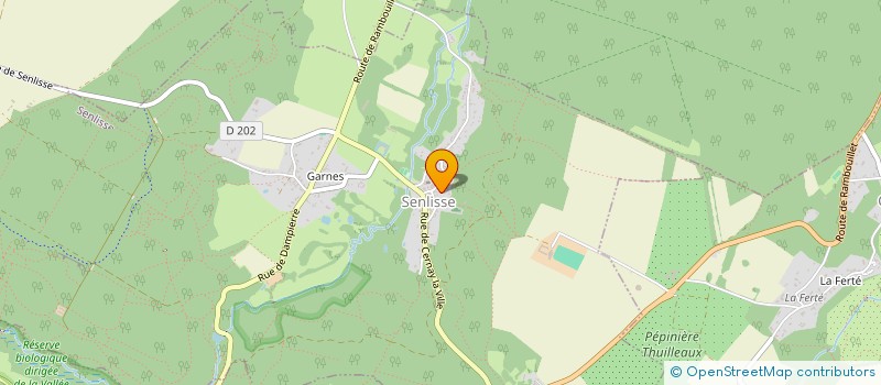 localisation de l'entreprise SOCIETE CIVILE BLAIZIERES  SENLISSE