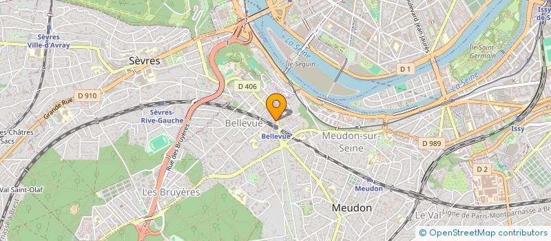 localisation de l'entreprise SOCIETE CIVILE BLANDIN DE CHALAIN à MEUDON