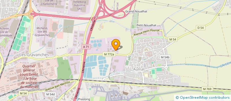 localisation de l'entreprise SOCIETE CIVILE BLERIOT  CLERMONT-FERRAND