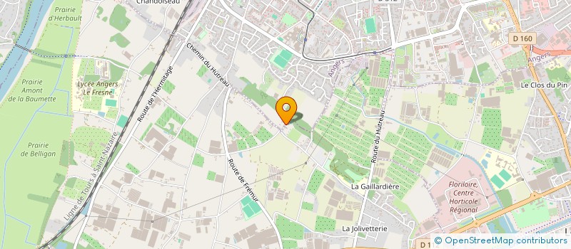 localisation de l'entreprise SOCIETE CIVILE BOIS BRILLOU à STE GEMMES SUR LOIRE