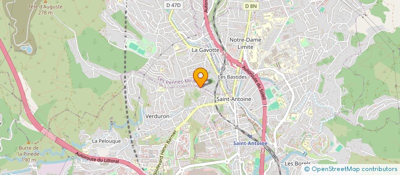 localisation de l'entreprise SOCIETE CIVILE BOMARAL à MARSEILLE