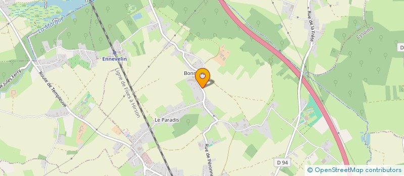 localisation de l'entreprise SOCIETE CIVILE BONNANCE HABITATION  TEMPLEUVE-EN-PEVELE