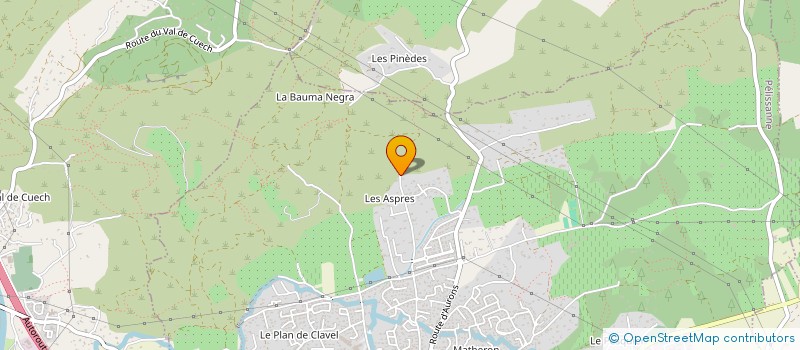 localisation de l'entreprise SOCIETE CIVILE BORA  PELISSANNE