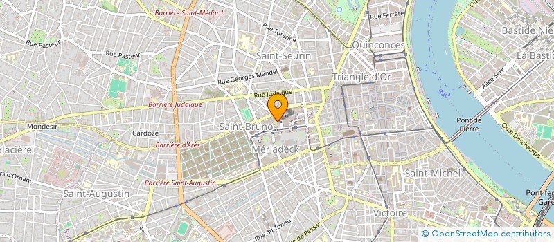 localisation de l'entreprise SOCIETE CIVILE BOSMORIN à BORDEAUX