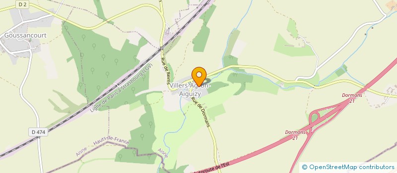 localisation de l'entreprise SOCIETE CIVILE BOTH  VILLERS-AGRON-AIGUIZY