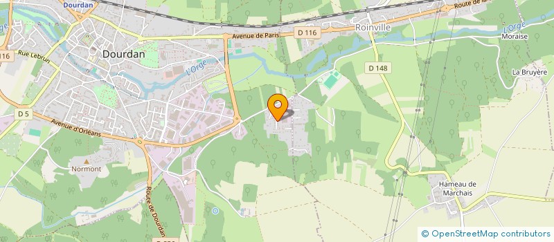 localisation de l'entreprise SOCIETE CIVILE BOUCHERIE NORMANDE  DOURDAN