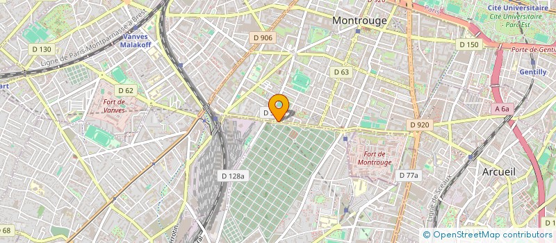 localisation de l'entreprise SOCIETE CIVILE BOUDAR  MONTROUGE