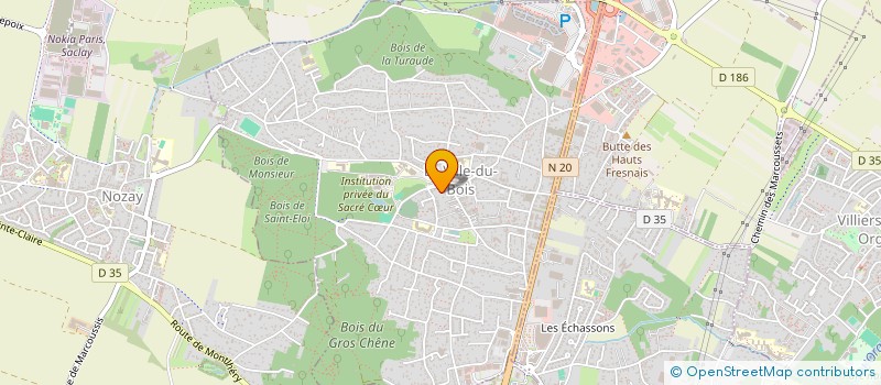localisation de l'entreprise SOCIETE CIVILE BOURGEON à LA VILLE-DU-BOIS