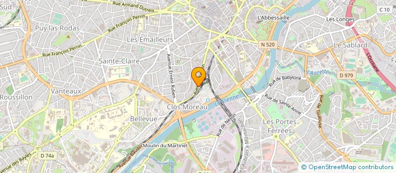 localisation de l'entreprise SOCIETE CIVILE BREARD à LIMOGES