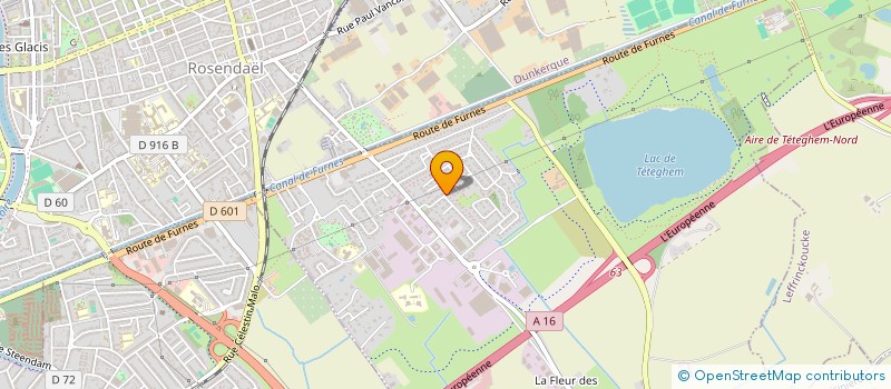 localisation de l'entreprise SOCIETE CIVILE BREVIERE IMMOBILIER  TETEGHEM-COUDEKERQUE-VILLAGE