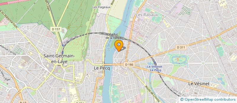 localisation de l'entreprise SOCIETE CIVILE BROSSELIN  LE PECQ