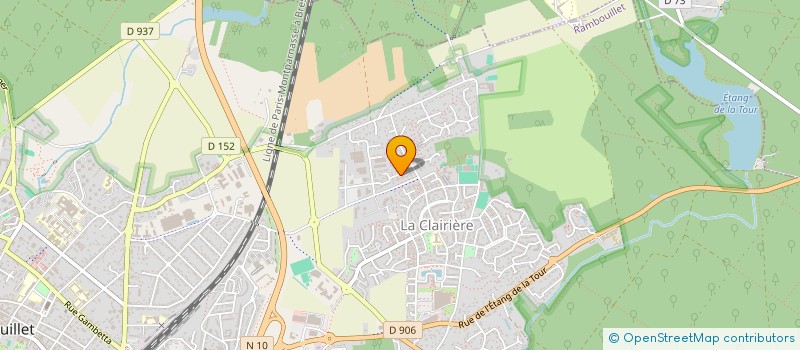 localisation de l'entreprise SOCIETE CIVILE BRULOR ET COMPAGNIE  RAMBOUILLET