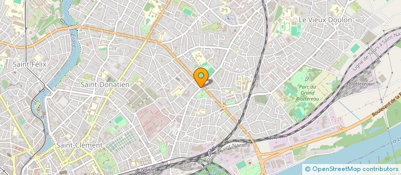 localisation de l'entreprise SOCIETE CIVILE BRURAF à NANTES