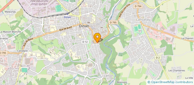 localisation de l'entreprise SOCIETE CIVILE BS  DINAN