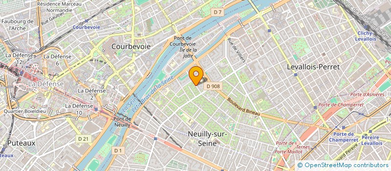 localisation de l'entreprise SOCIETE CIVILE BUDAPEST à NEUILLY-SUR-SEINE