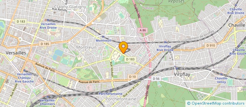 localisation de l'entreprise SOCIETE CIVILE BUIL à VERSAILLES