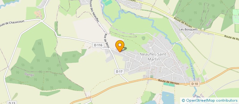 localisation de l'entreprise SOCIETE CIVILE C.L.A.  NEAUFLES-SAINT-MARTIN