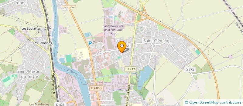 localisation de l'entreprise SOCIETE CIVILE  C Q F D  SAINT-CLEMENT