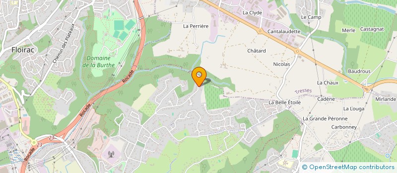 localisation de l'entreprise SOCIETE CIVILE CAILLE  BOULIAC