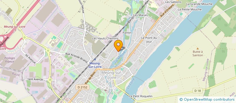 localisation de l'entreprise SOCIETE CIVILE CAL 1 à MEUNG-SUR-LOIRE