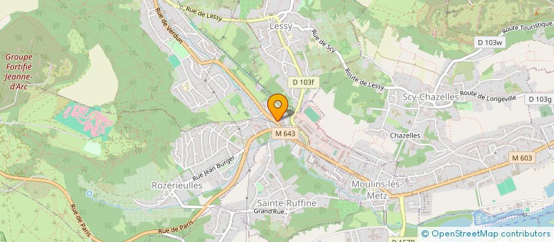 localisation de l'entreprise SOCIETE CIVILE CAMARAN  CHATEL-SAINT-GERMAIN