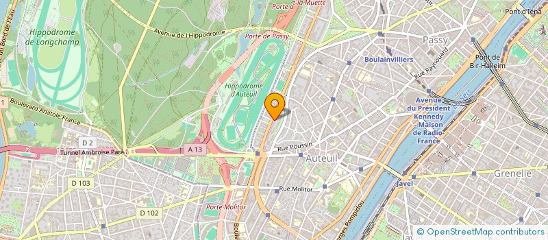 localisation de l'entreprise SOCIETE CIVILE CAMELLINI  PARIS